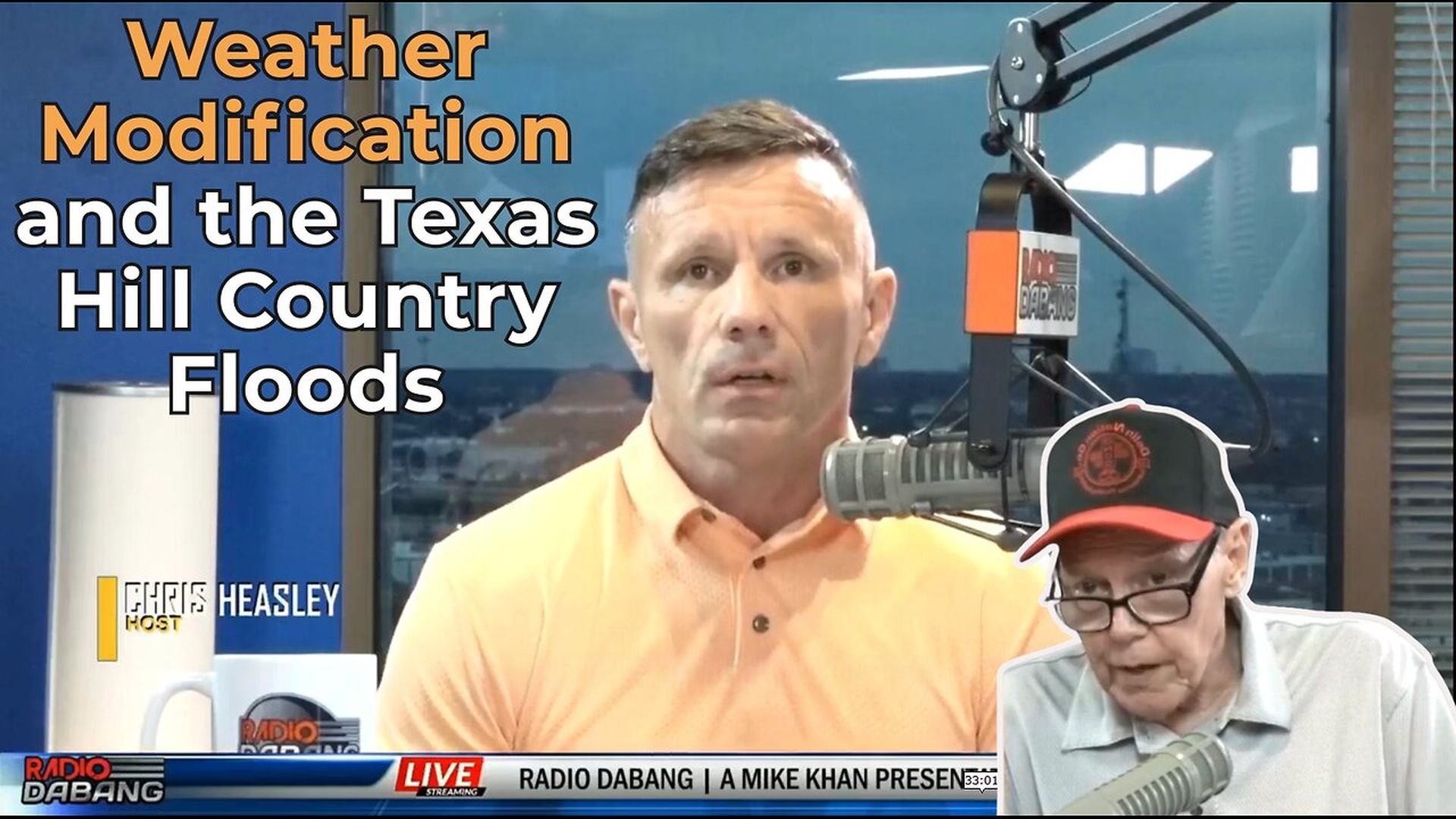 CHS90-Weather Modification and the Texas Hill Country Floods - The Chris Heasley Show