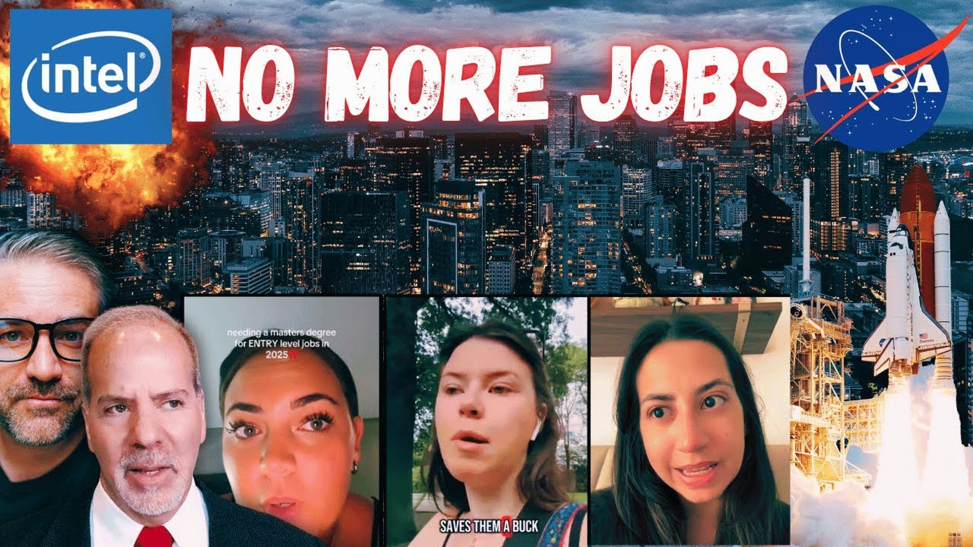 REM106-Intel Fires 21,000 Employees | NASA CUTS 3,800 Staff  | Real Estate Mindset