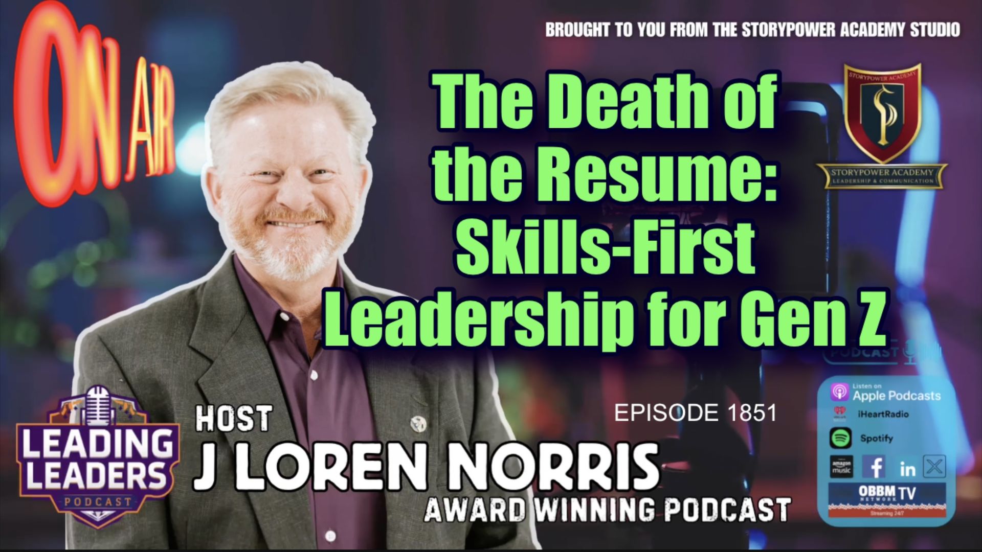 LL1851-The Death of the Resume-Skills-First Leadership for Gen Z - Leading Leaders - Leading Leaders TV