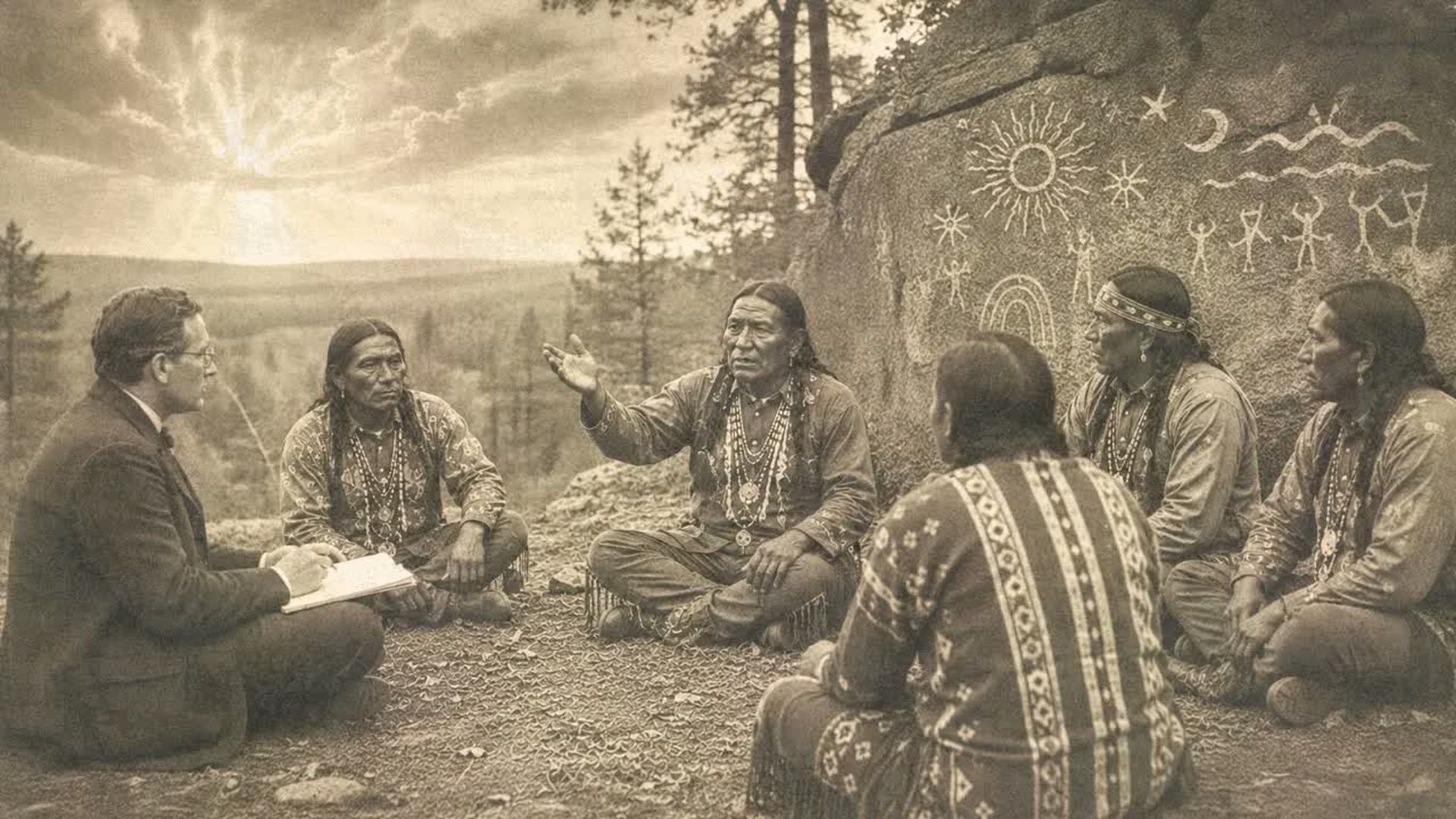 TBA73-What the Cherokee Told James Mooney About the Sky Before It Changed Documented in the 1880s - The Buried Archive