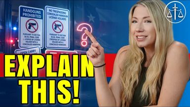 AA105-No Gun Signs in Texas Explained - Armed Attorneys