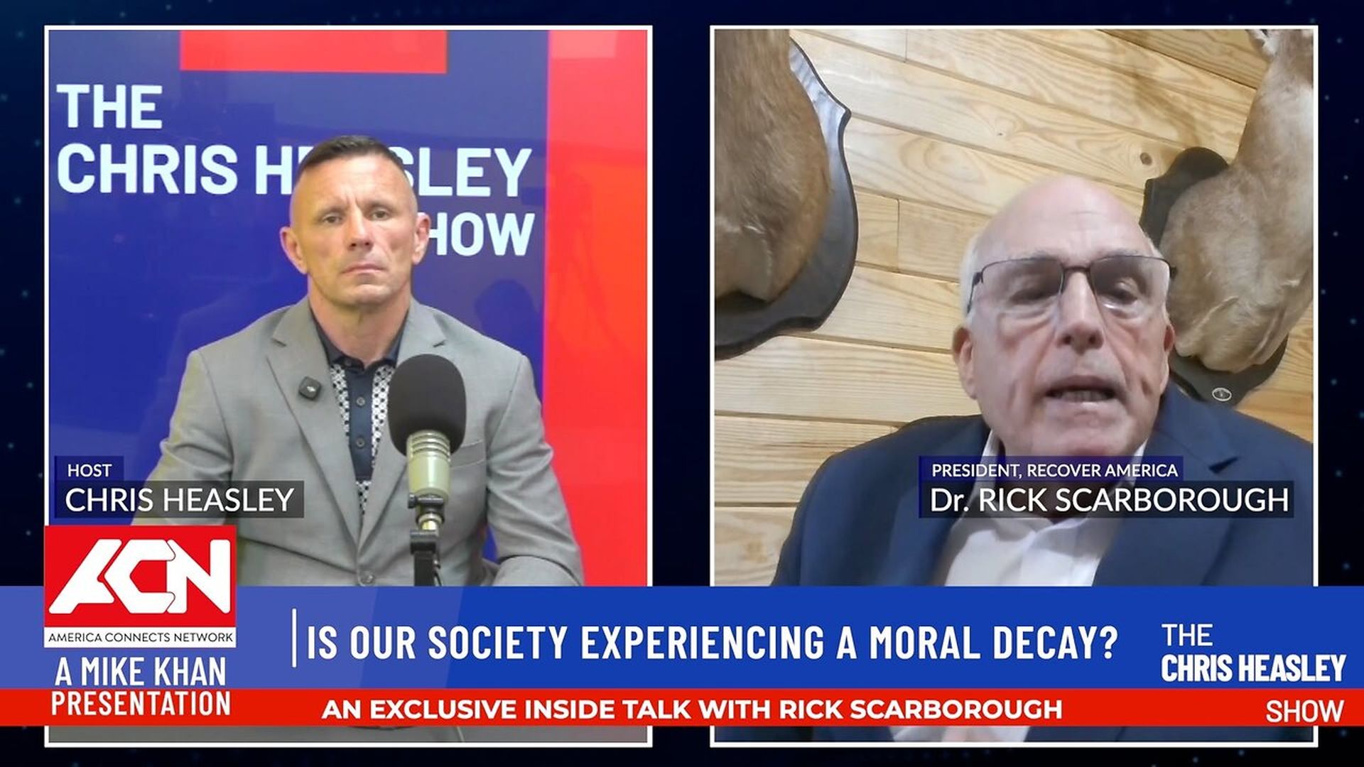 CHS87-Is Our Society Experiencing Moral Decay - The Chris Heasley Show