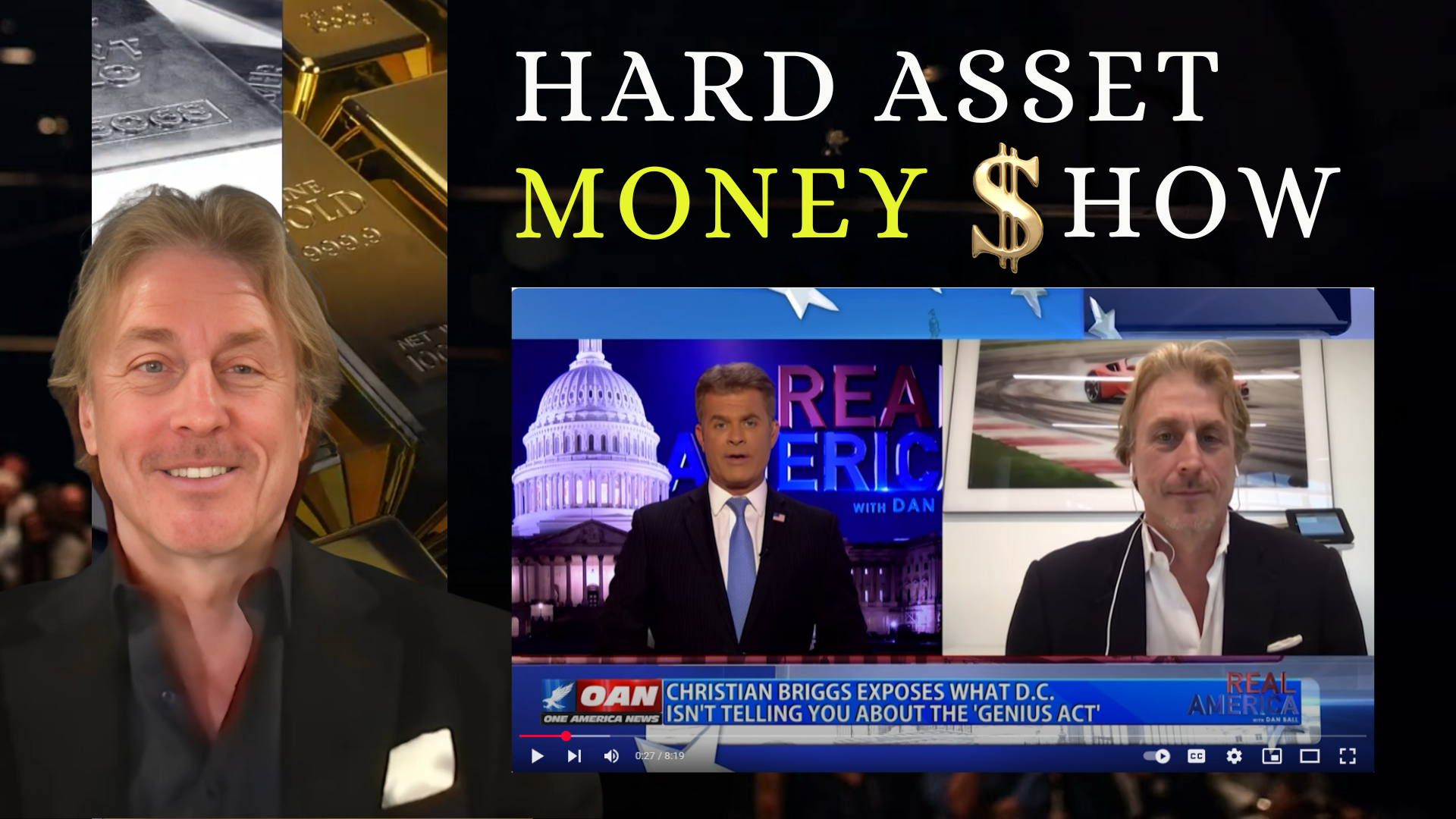 HAM76-Fed Rates, Mortgage Fraud Allegations, and the Risks of the Genius Act  - Hard Asset Money Show