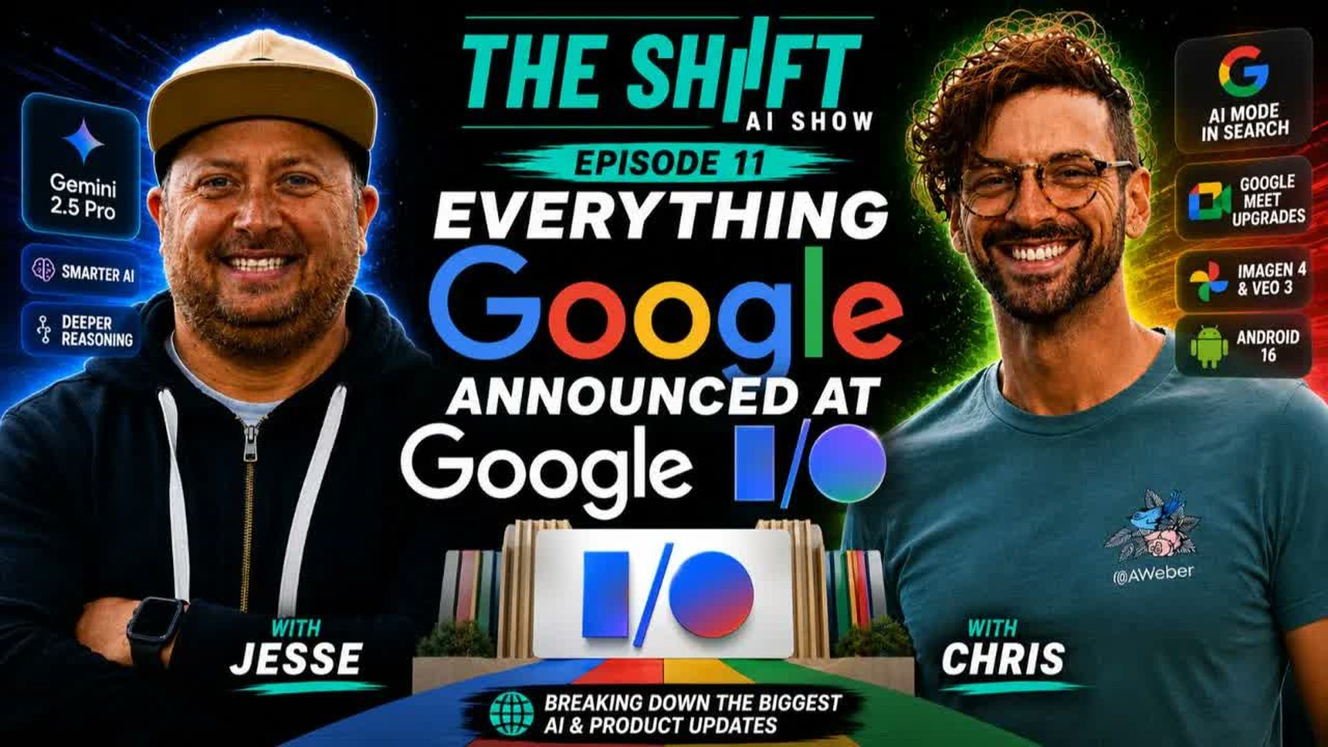 AIS11-We Made a Video Inside Google Google I O 2026 Recap The Shift AI Show - The Shift - AI Show - Powered by AWeber
