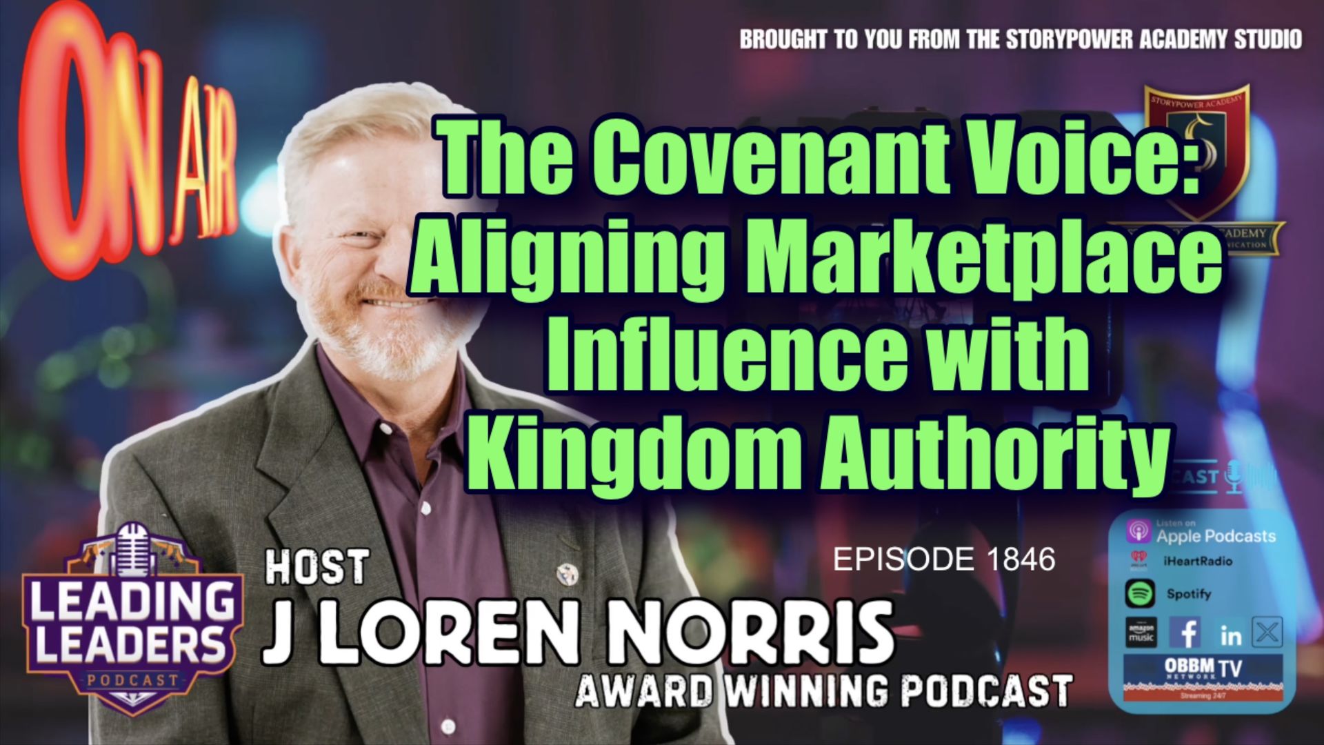 LL1846-The Covenant Voice-Aligning Marketplace Influence with Kingdom Authority - Leading Leaders - Leading Leaders TV
