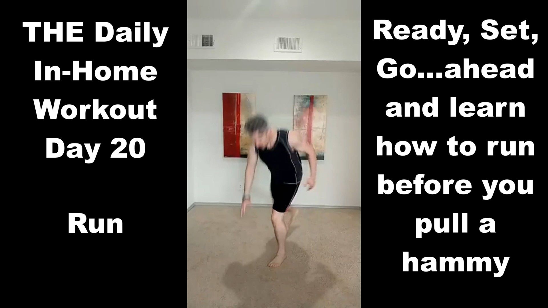 FE26-Day 20 - Run Daily In Home Workout - Fitness Ed - Fitness Ed