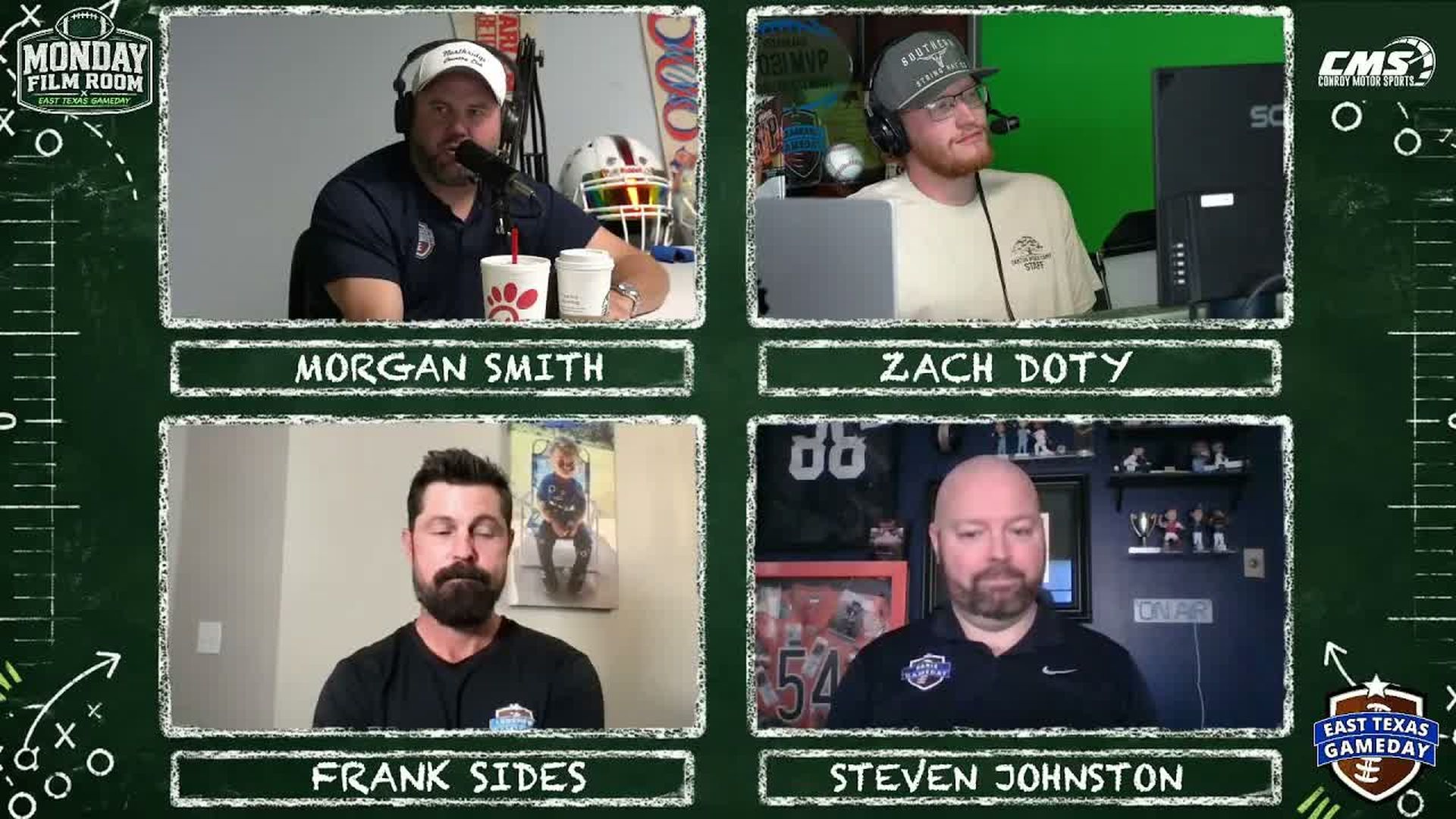 ETG85-Monday Film Room LIVE on East Texas Gameday - East Texas Gameday