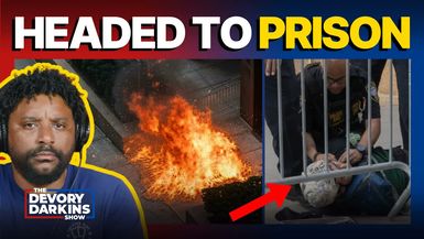DDS809-Anti-ICE Extremist FIREBOMBS NYC Immigration Court... with immigrants inside - The DeVory Darkins Show