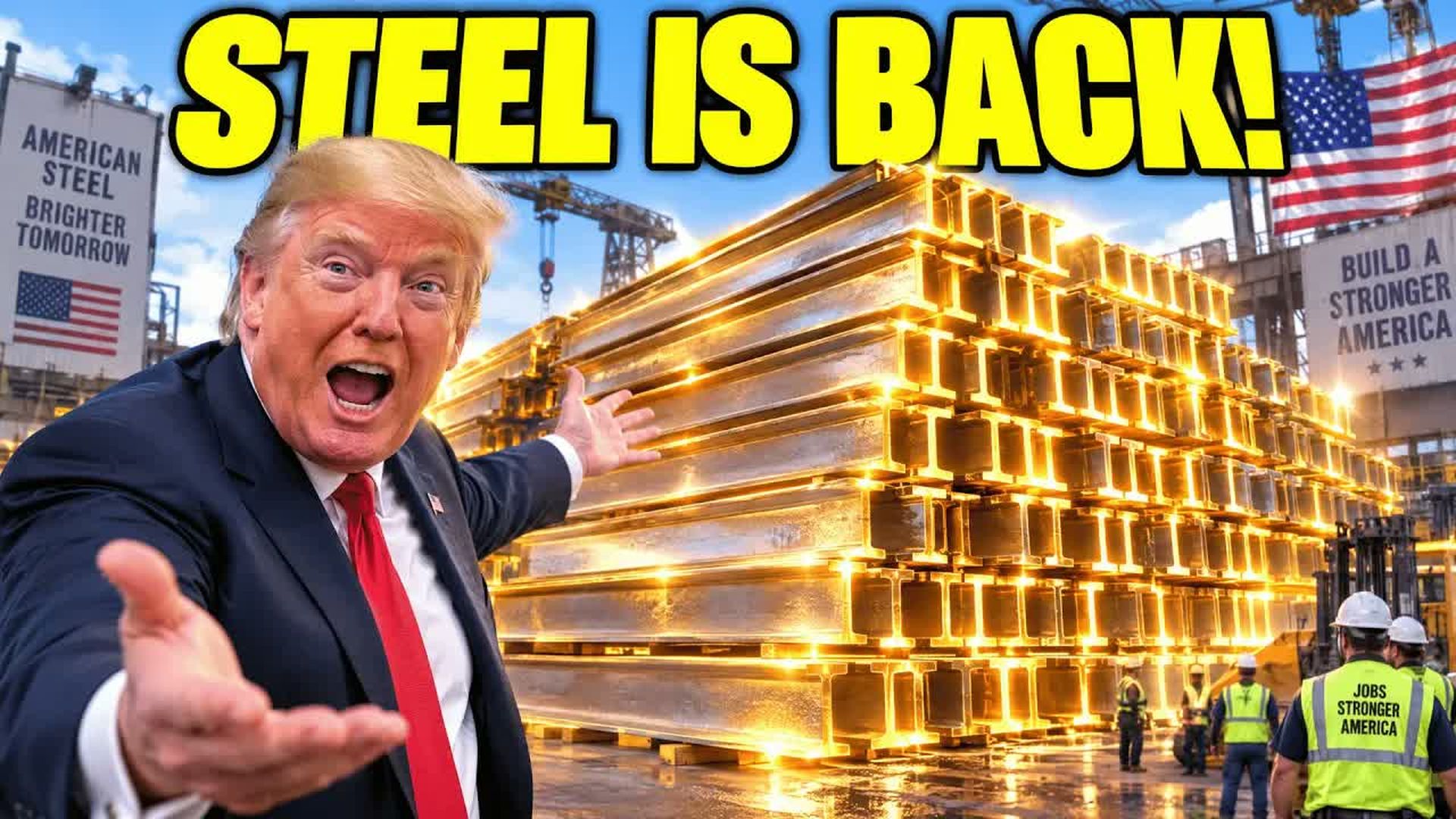 PU92-Trump Unveils 15B Steel Giant as Carney Auctions Canada for Parts - Promethean Updates