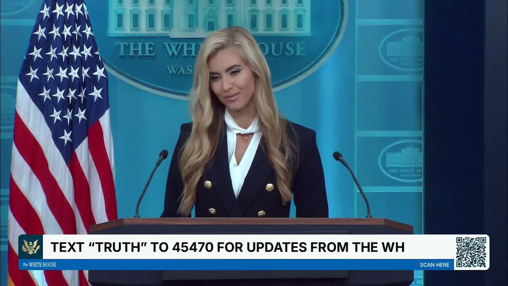 TWH359-Press Secretary Katie Zacharia Briefs Members of the Media Oct. 13 2026 - The White House