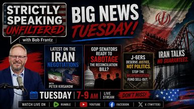 SSU8-5.26.26 - Iranian whiplash and a Senate GOP revolt against Trump - Strictly Speaking Unfiltered with Bob Frantz