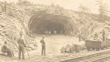 TBA68-Railroad Blasters in Georgia Opened a Hollow in 1893 The Floor Inside Was Swept - The Buried Archive