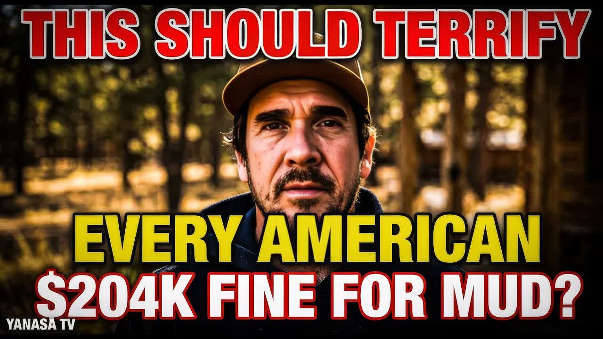AMT488-THIS SHOULD TERRIFY EVERY AMERICAN 204K Fine for Mud - As A Man Thinketh - Yanasa TV