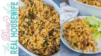 DRH44-Taco Mac Casserole The Diary of a Real Housewife - Diary of a Real Housewife