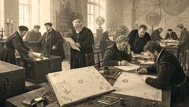 TBA13-The Original Position of the Sun in Pre-1582 Charts They Re-Drew It and Sealed the Old Atlases - The Buried Archive
