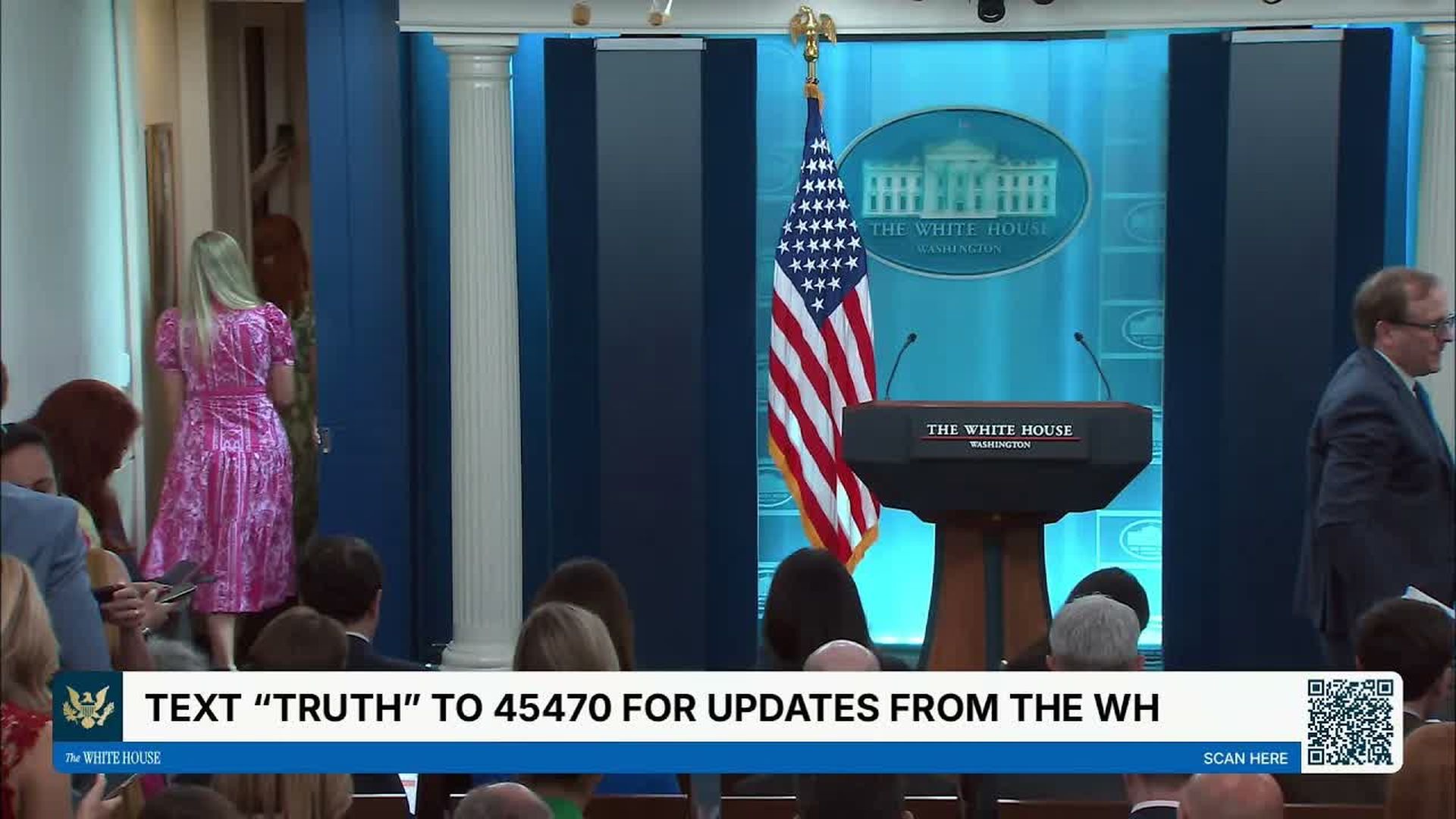 TWH289-Press Secretary Karoline Leavitt Briefs Members of the Media Jul. 23 2026 - The White House