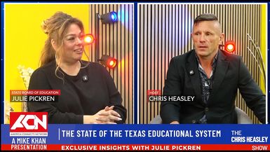 CHS105-The State of the Texas Educational System with Julie Pickren - The Chris Heasley Show