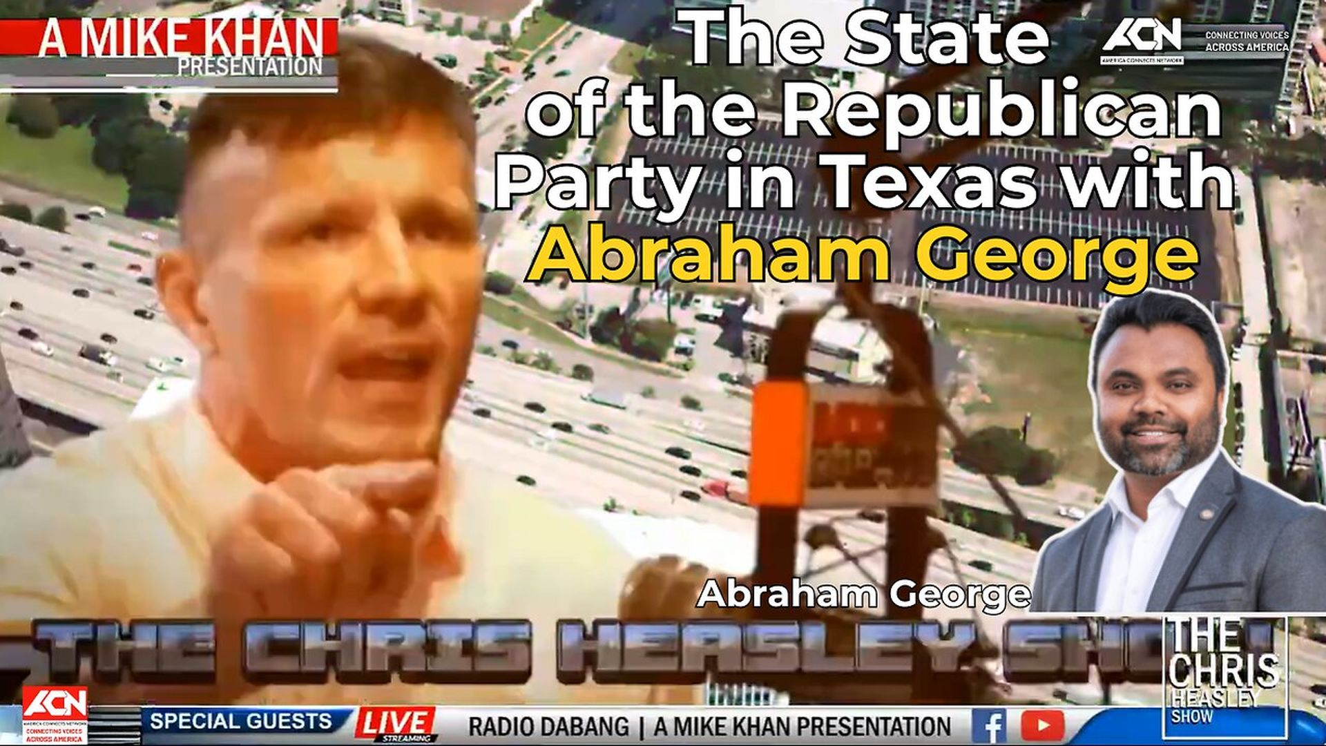 CHS84-The State of the Republican Party in Texas with Abraham George - The Chris Heasley Show