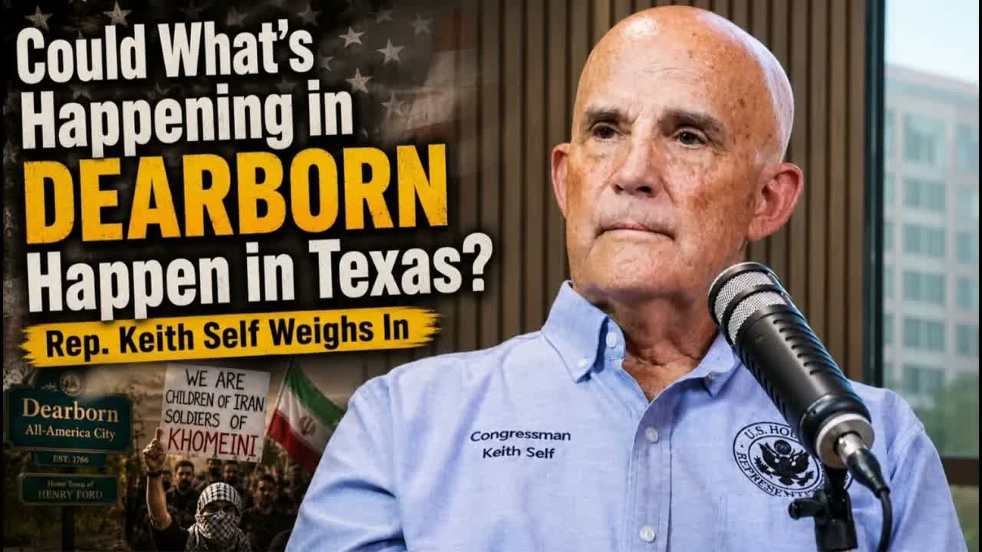 TDE105-Could What s Happening in Dearborn Happen in Texas Rep. Keith Self Weighs In. - Let's Talk Local with Sarah Zubiate Bennett