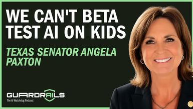 ASA6-Angela Paxton on AI Protecting Kids Big Tech Accountability Guardrails - The Alliance for Secure AI