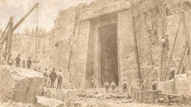 TBA124-The Ancient Gateway Found in a Maine Granite Quarry Was Cut for Something Twenty-One Feet Tall - The Buried Archive