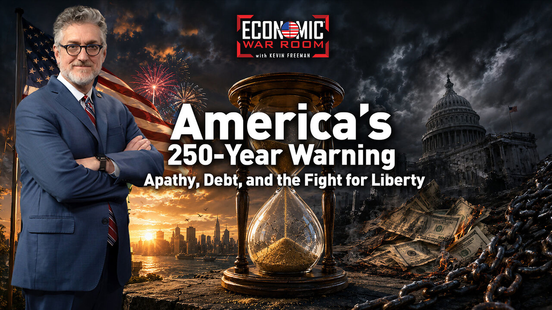 EWR405-America s 250-Year Warning - Apathy Debt and the Fight for Liberty - Economic War Room