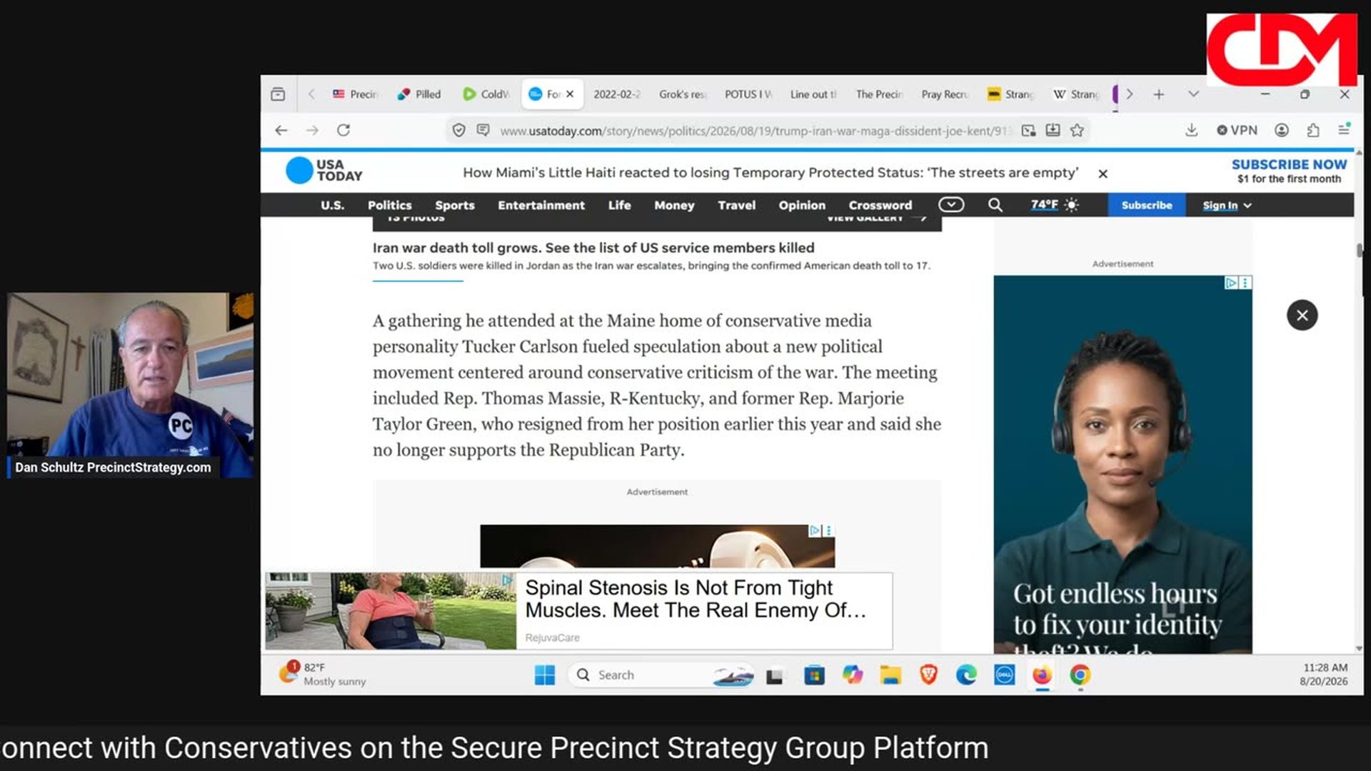 PSD22-Precinct Strategy Disgruntled MAGA - Precinct Strategy with Dan Schultz