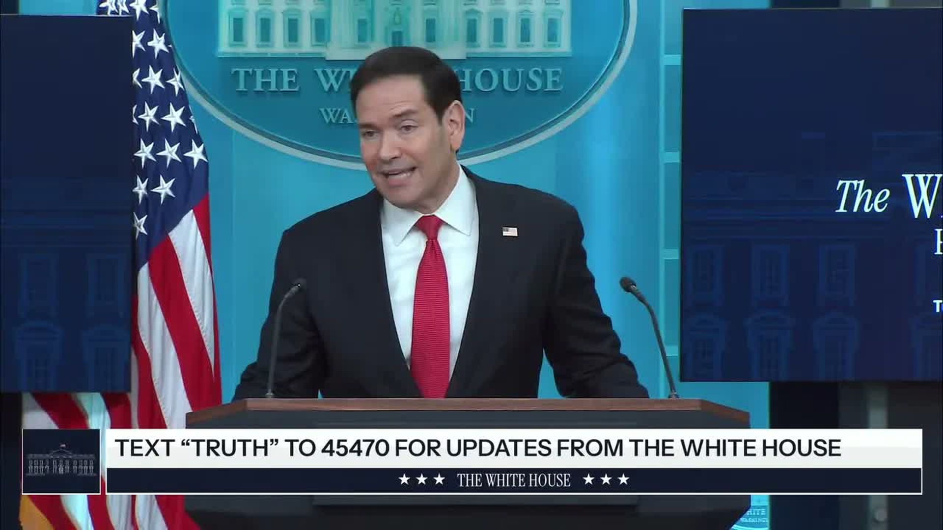 TWH217-Secretary of State Marco Rubio Briefs Members of the Media May 5 2026 - The White House
