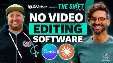 AIS42-Add Animated Graphics to Your Videos Without After Effects Canva + Claude The Shift AI Show EP40 - The Shift - AI Show - Powered by AWeber