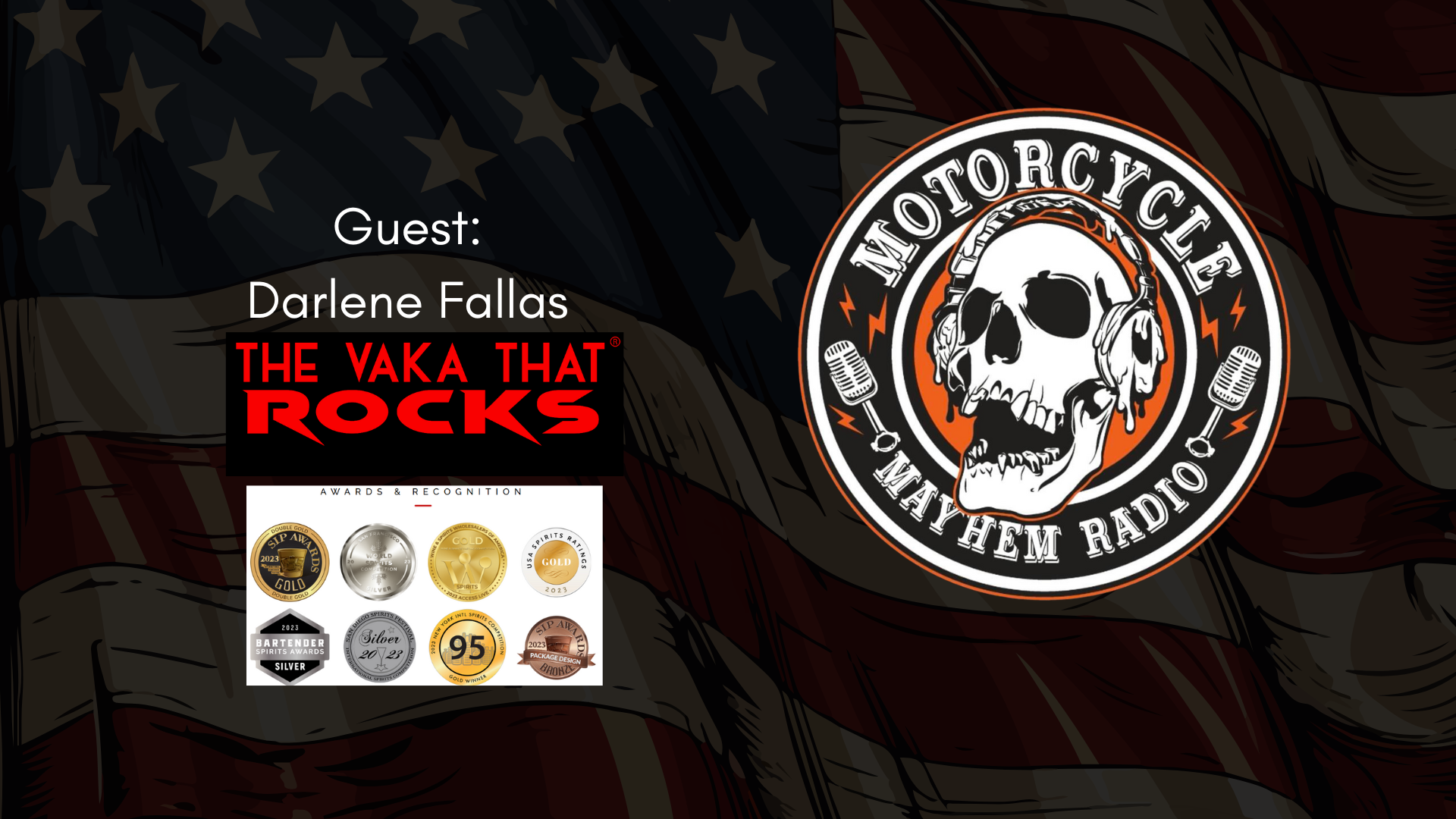 MM8- ROCAVAKA's Darlene Fallas - Motorcycle Mayhem Radio
