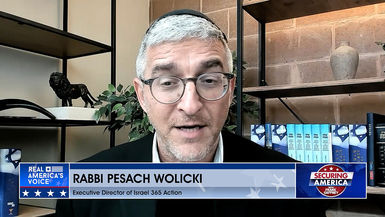 SA568-With George Rasley Captain James Fanell Rabbi Pesach Wolicki - Securing America