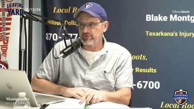 ETG86-Leaving the Yard with Chuck Zach LIVE on Texarkana Gameday 10-13-26 - East Texas Gameday