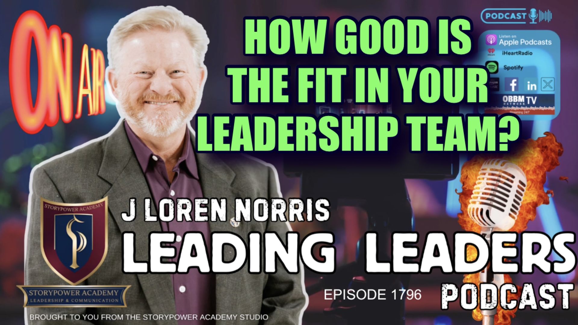 LL1790-HOW GOOD IS THE FIT IN YOUR LEADERSHIP TEAM? - Leading Leaders - Leading Leaders TV