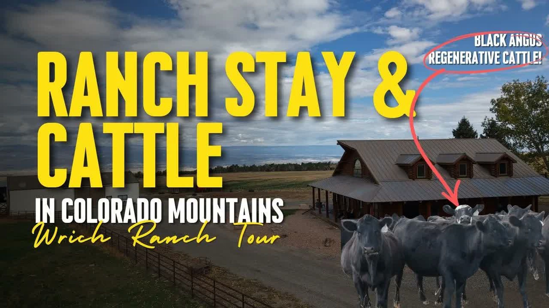 COF17-Cattle Ranch House Stay 100% Regenerative - Check Out The Farms!