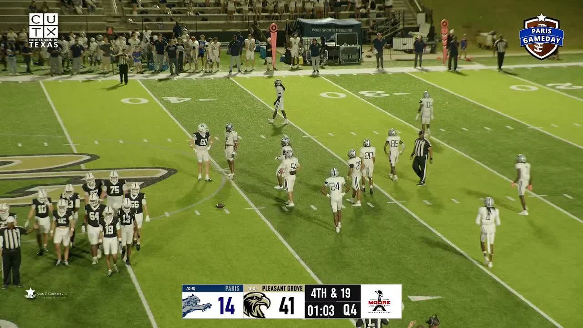 ETG53-PARIS WILDCATS VS PLEASANT GROVE HAWKS - East Texas Gameday