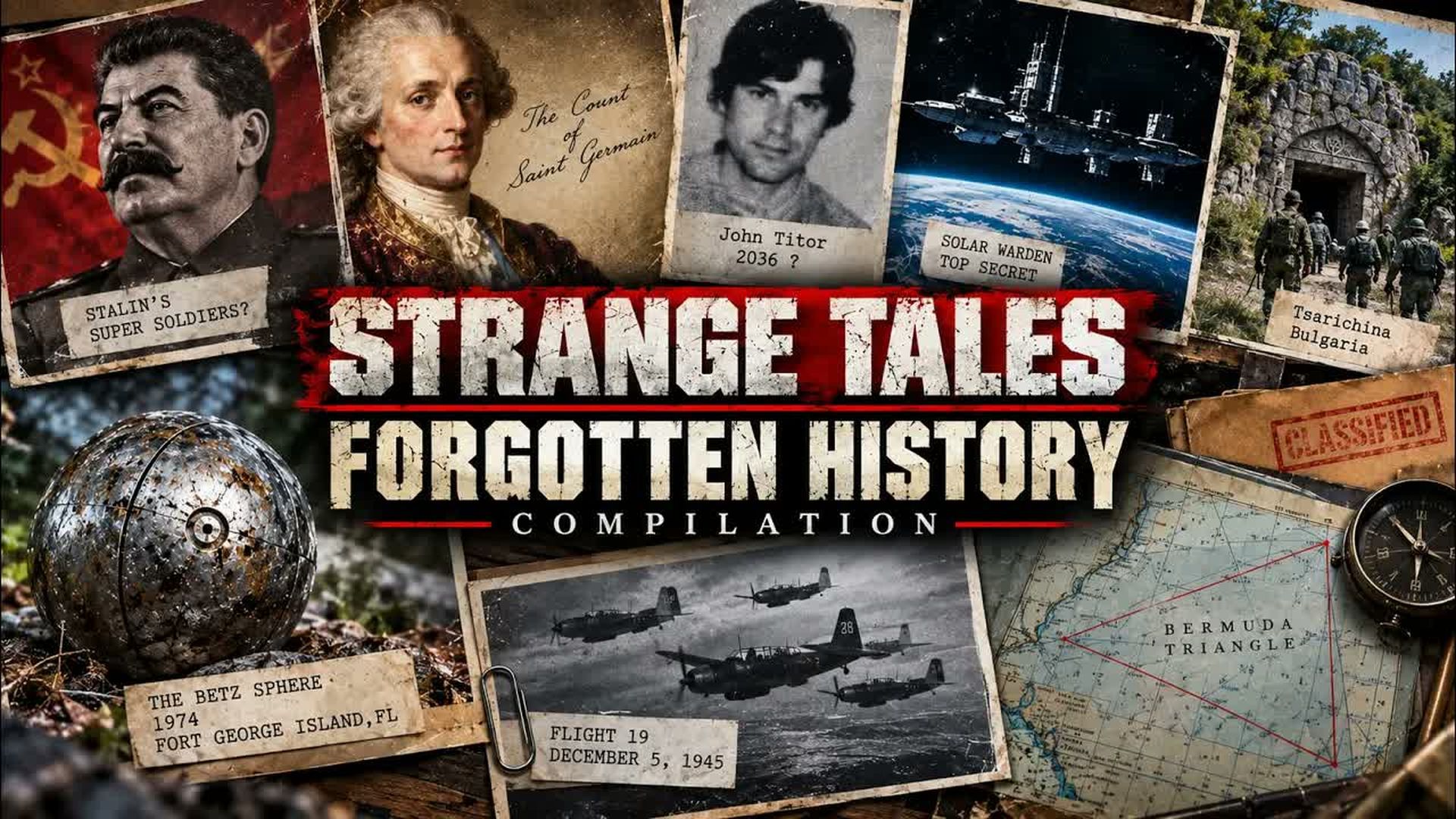 FH145-STRANGE TALES - The Most Bizarre Mysteries in History - Forgotten History