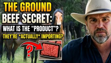 AMT517-WILD MUSTANGS What is the PRODUCT They re Actually Importing For Ground Beef - As A Man Thinketh - Yanasa TV