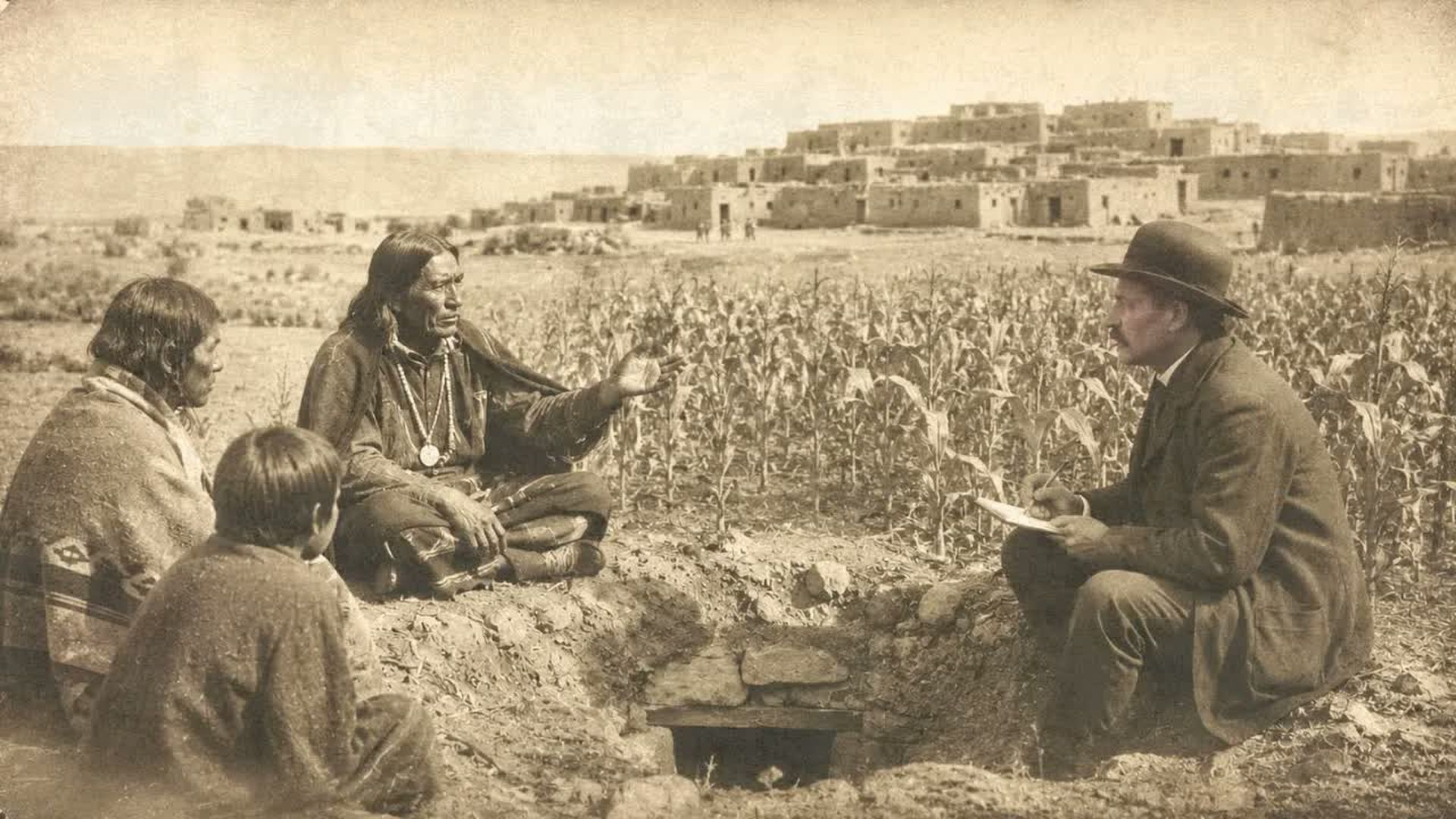 TBA91-What the Zuni Told Frank Cushing About What Was Under the Corn Fields Documented in 1882 - The Buried Archive