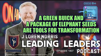 LL1808-A GREEN BUICK AND A PACKAGE OF ELEPHANT SEEDS ARE TOOLS FOR TRANSFORMATION - Leading Leaders - Leading Leaders TV