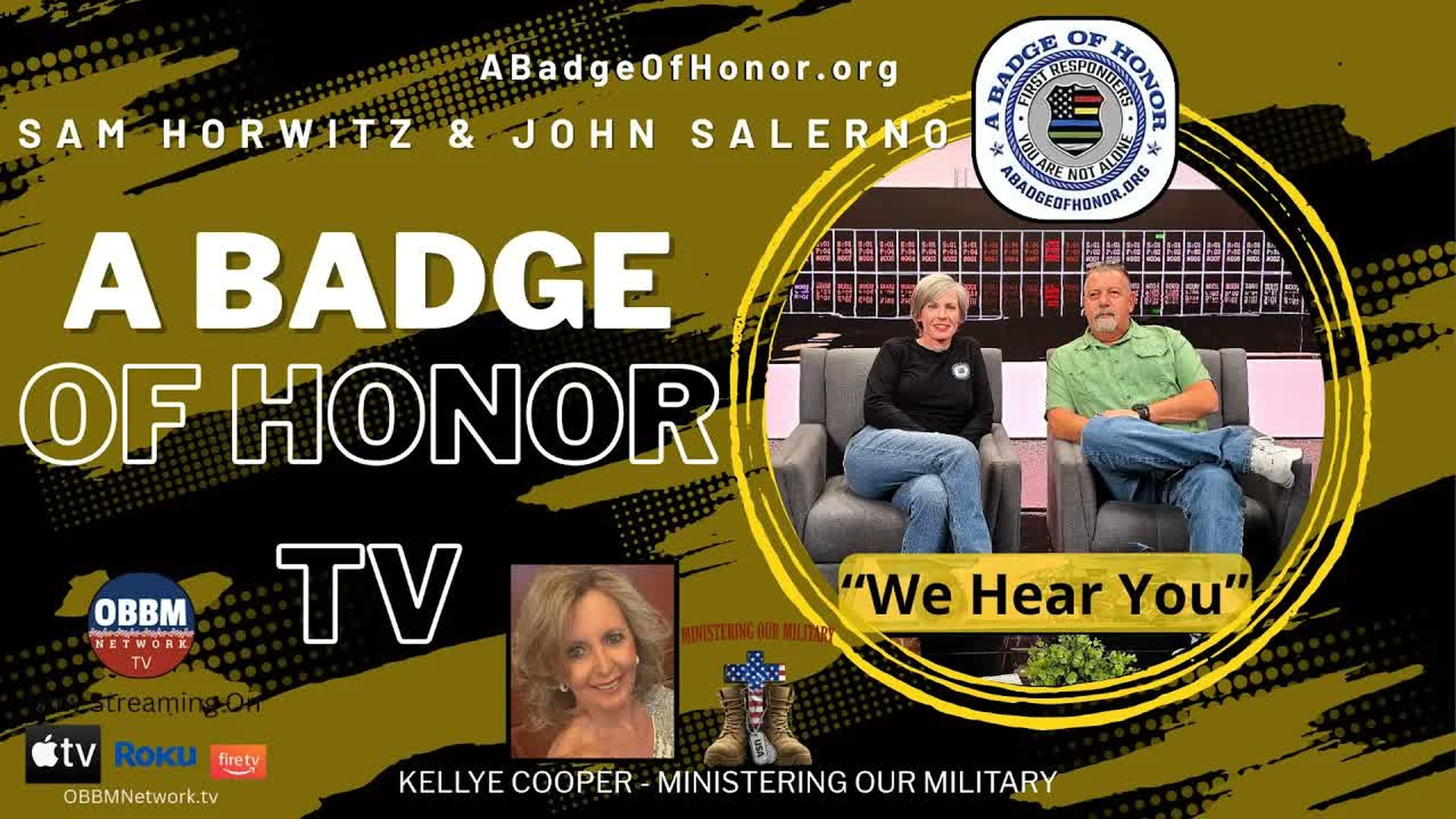 BOH175-Ministering Our Military - A Badge of Honor TV