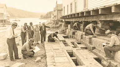 TBA14-The Ozark Town of Linn Creek That Was Drowned in 1931 What Sat on the Original Foundation - The Buried Archive