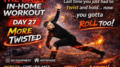 FE28-Day 27 More Twisted Daily In Home Work Out - Fitness Ed - Fitness Ed