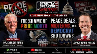 SSU23-6.18.26 - The Shame of Pride...and Senator Moreno LIVE - Strictly Speaking Unfiltered with Bob Frantz