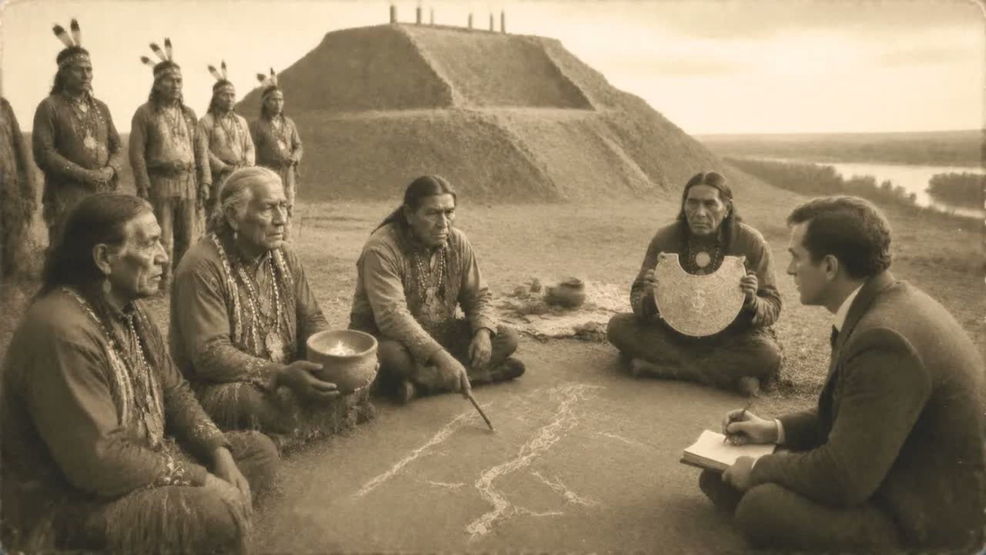 TBA36-Chickasaw Said About the Mound Builders of the Mississippi Documented in 1888 - The Buried Archive