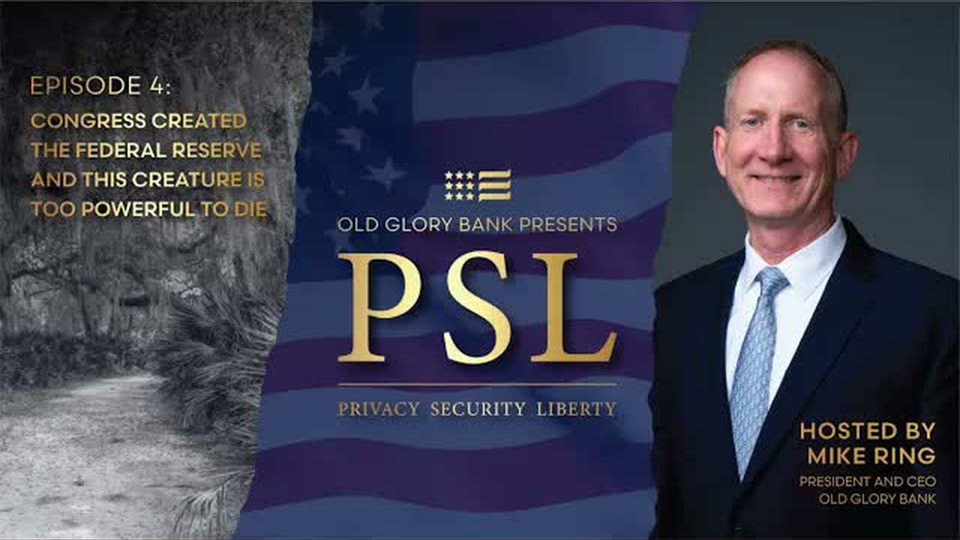 OGBP3-PSL Episode 4 - Congress created the Federal Reserve and this Creature is too powerful to Die - Old Glory Bank Presents