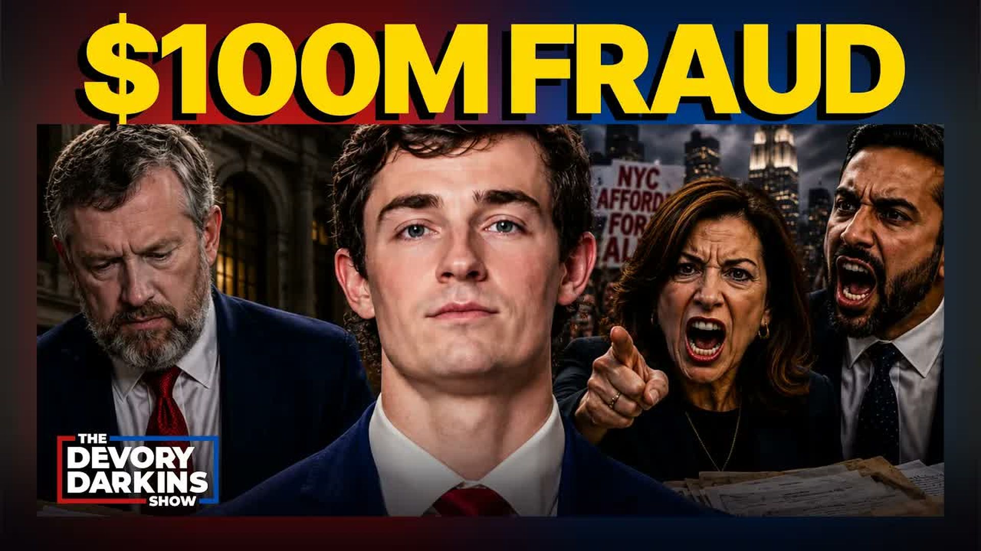 DDS853-Nick Shirley GOES OFF on Massie after exposing 100 Million Fraud Scheme - The DeVory Darkins Show