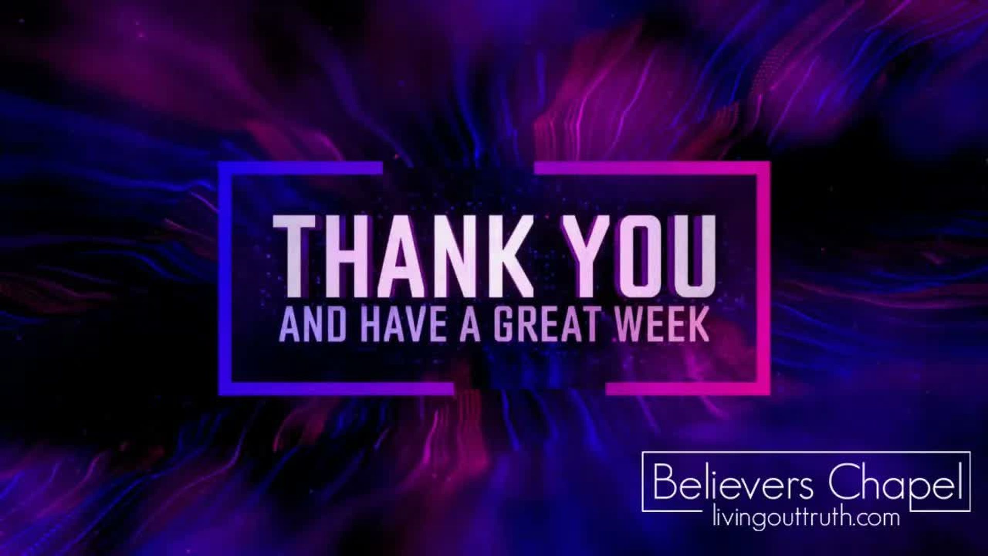 BC40-11 AM Service - 08 23 2026 - Believers Chapel
