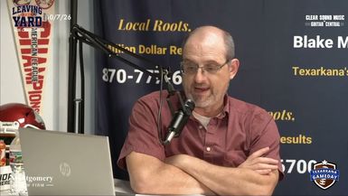 ETG77-Leaving the Yard with Chuck Zach LIVE on Texarkana Gameday 10-7-26 - East Texas Gameday