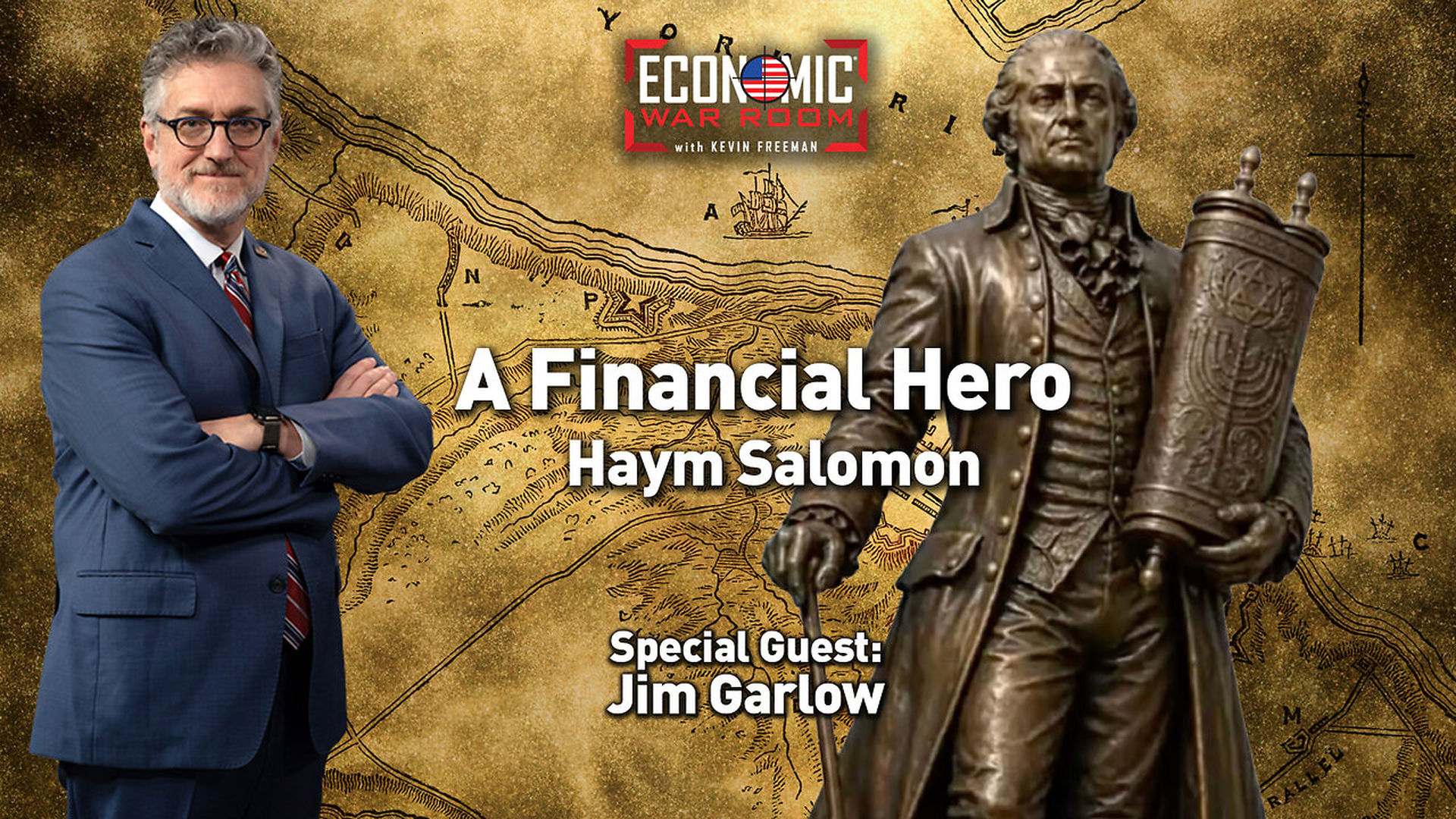 EWR399-America s Unsung Financier - Haym Salomon and the Revolution s Lifeline Dr. Jim Garlow - Economic War Room