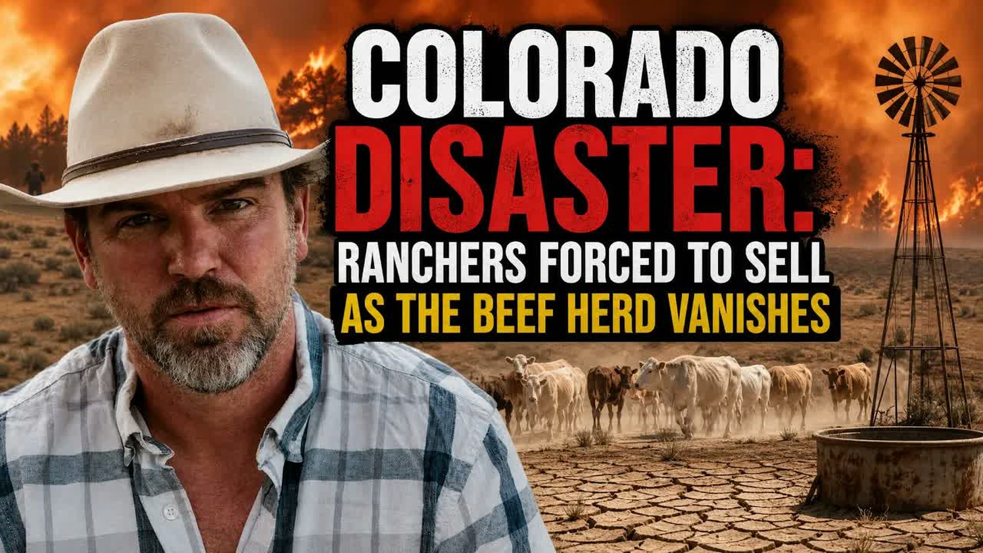 AMT500-COLORADO DISASTER Ranchers FORCED TO SELL As The Herd Vanishes - As A Man Thinketh - Yanasa TV